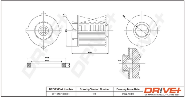 Fuel Filter DP1110.13.0081