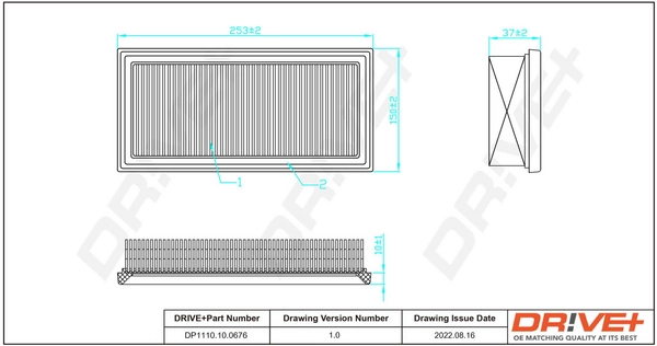 Air Filter DP1110.10.0676
