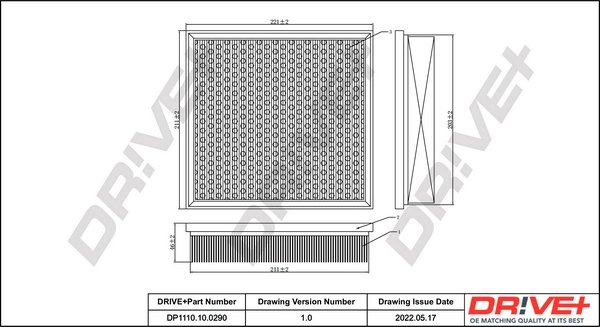 Air Filter DP1110.10.0290