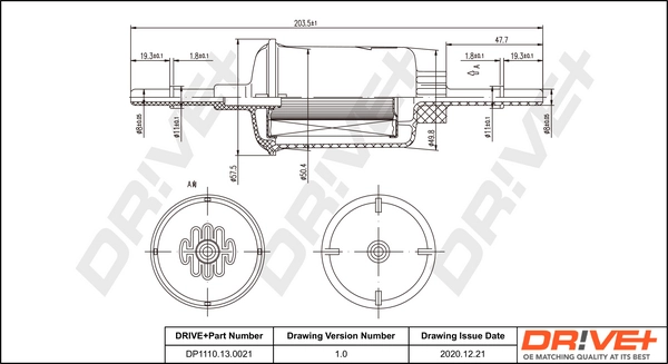 Fuel Filter DP1110.13.0021