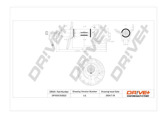 Shock Absorber DP1610.10.0523