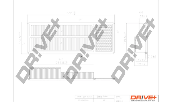 Air Filter DP1110.10.0178