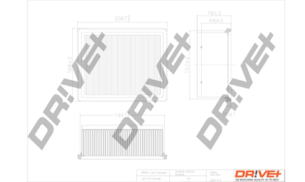 Air Filter DP1110.10.0108