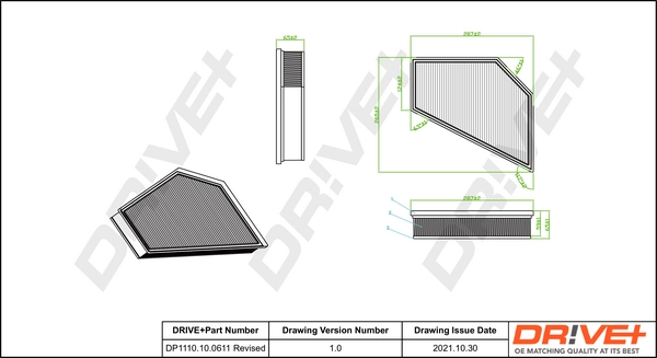 Air Filter DP1110.10.0611