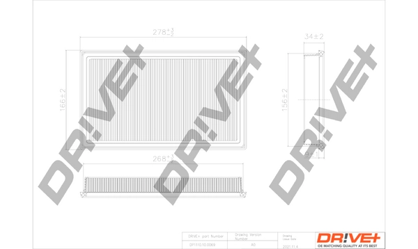 Air Filter DP1110.10.0069