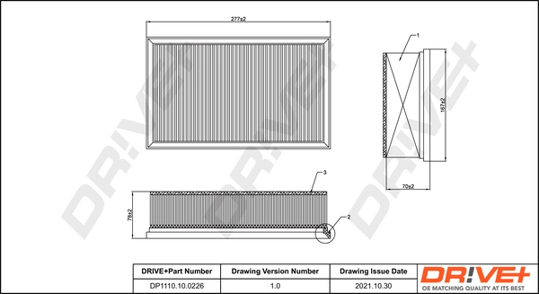Air Filter DP1110.10.0226