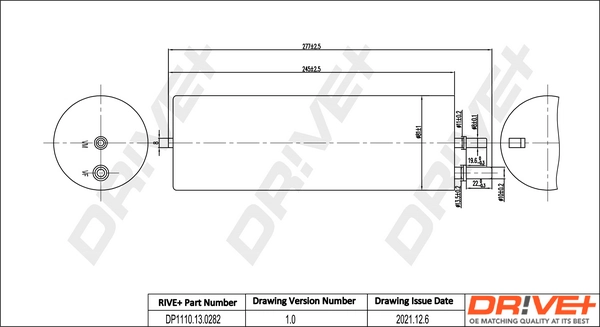Fuel Filter DP1110.13.0282