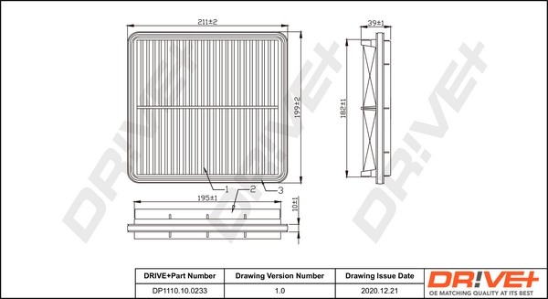 Air Filter DP1110.10.0233