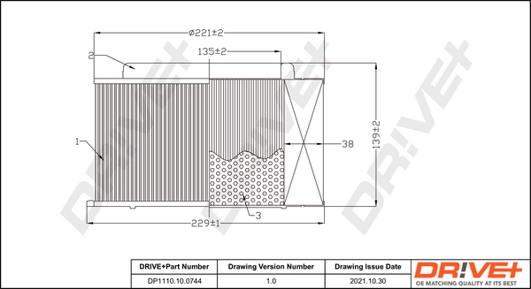 Air Filter DP1110.10.0744