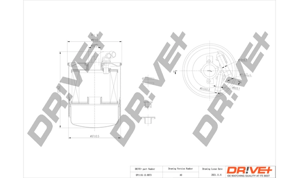 Fuel Filter DP1110.13.0073