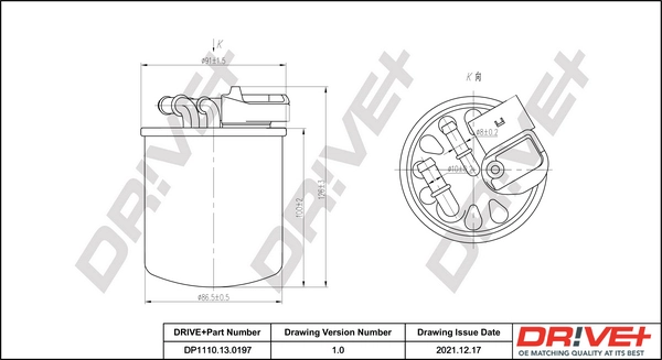 Fuel Filter DP1110.13.0197