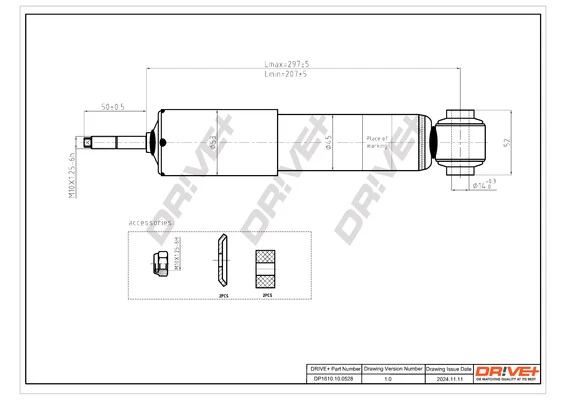 Shock Absorber DP1610.10.0528