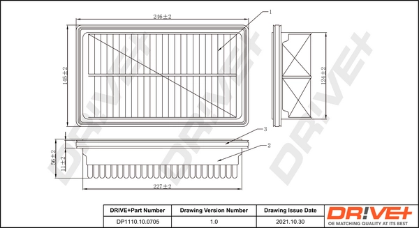 Air Filter DP1110.10.0705