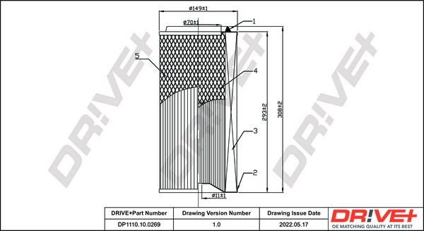 Air Filter DP1110.10.0269