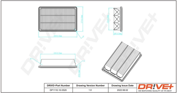 Air Filter DP1110.10.0520