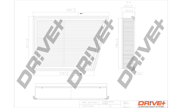 Air Filter DP1110.10.0334