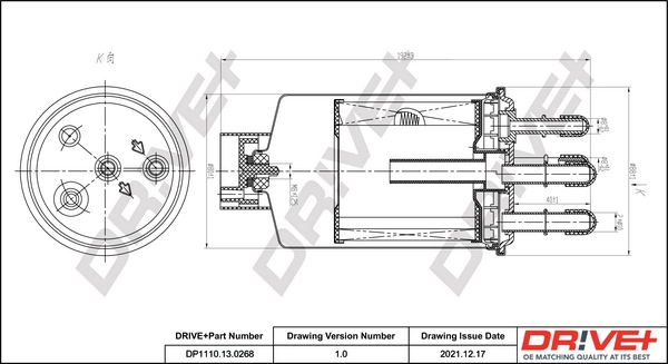 Fuel Filter DP1110.13.0268