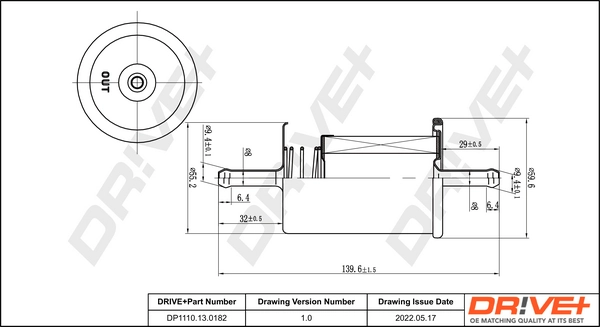 Fuel Filter DP1110.13.0182