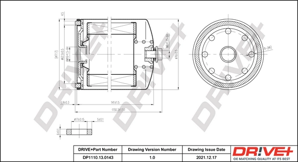 Fuel Filter DP1110.13.0143