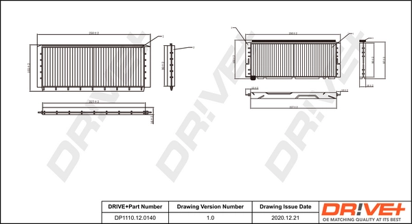 Filter, cabin air DP1110.12.0140