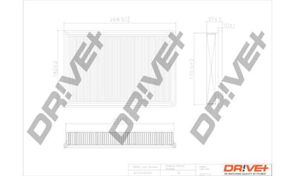 Air Filter DP1110.10.0135