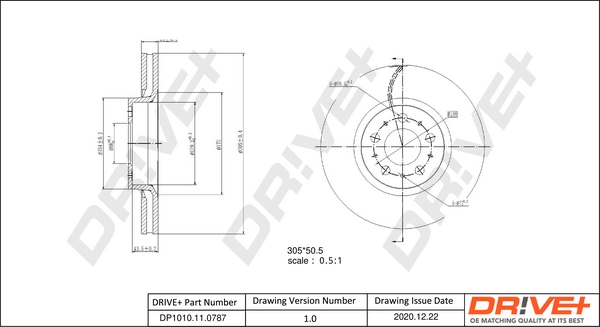Brake Disc DP1010.11.0787