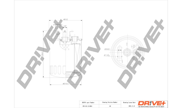 Fuel Filter DP1110.13.0041