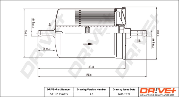 Fuel Filter DP1110.13.0013