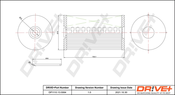 Fuel Filter DP1110.13.0064