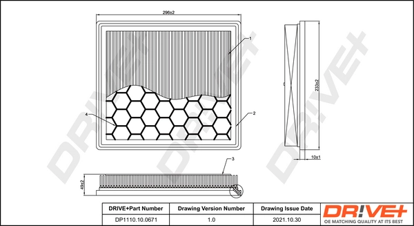 Air Filter DP1110.10.0671