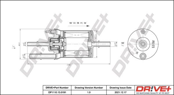 Fuel Filter DP1110.13.0191