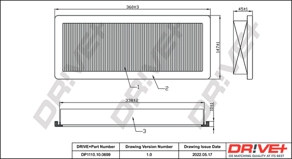 Air Filter DP1110.10.0699