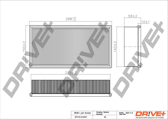 Air Filter DP1110.10.0347