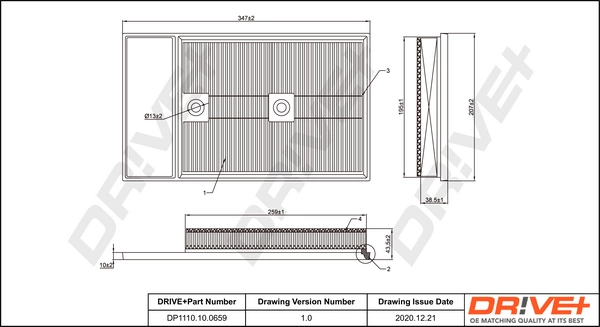 Air Filter DP1110.10.0659