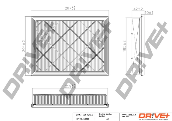 Air Filter DP1110.10.0396