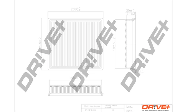 Air Filter DP1110.10.0556