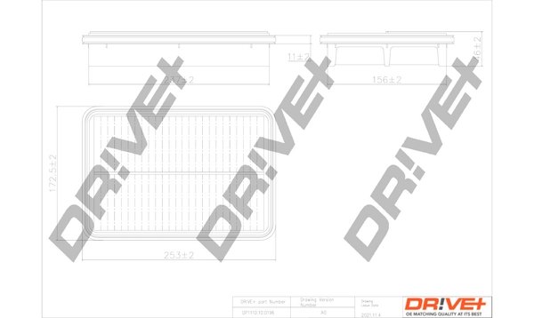 Air Filter DP1110.10.0196