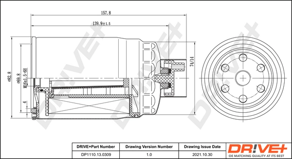Fuel Filter DP1110.13.0309