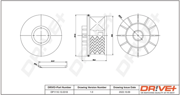 Fuel Filter DP1110.13.0318