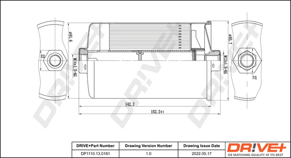 Fuel Filter DP1110.13.0181