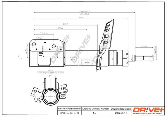 Shock Absorber DP1610.10.0191