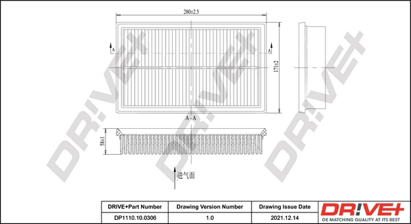 Air Filter DP1110.10.0306