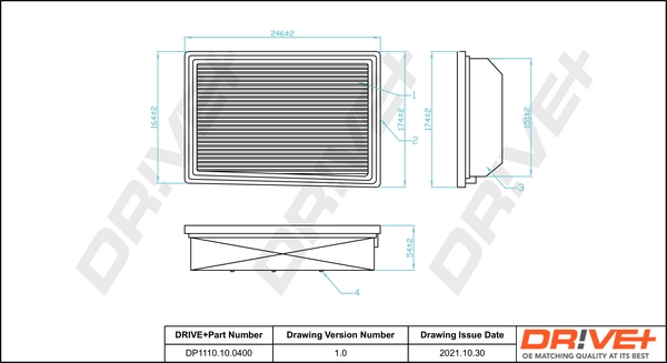 Air Filter DP1110.10.0400