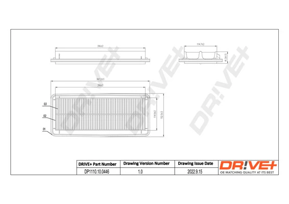 Air Filter DP1110.10.0446