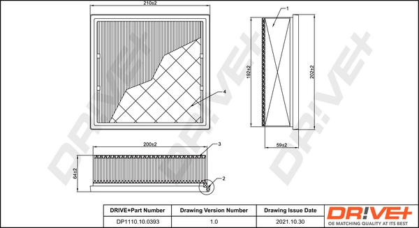 Air Filter DP1110.10.0393