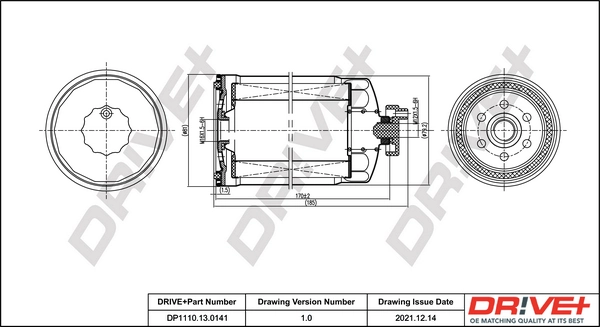 Fuel Filter DP1110.13.0141