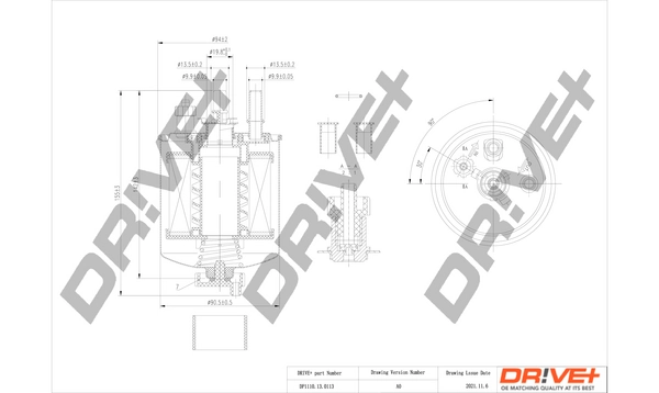 Fuel Filter DP1110.13.0113