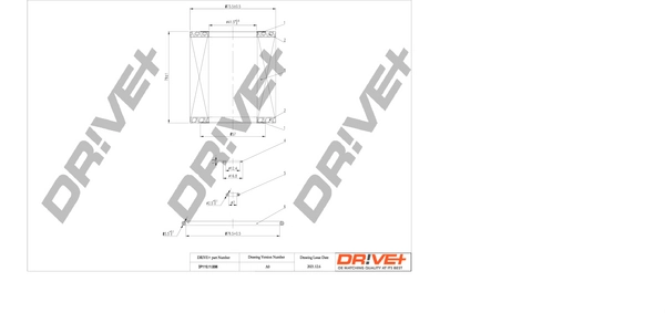 Oil Filter DP1110.11.0096