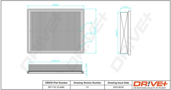 Air Filter DP1110.10.0482