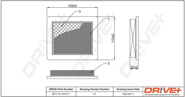 空气滤清器 DP1110.10.0711
